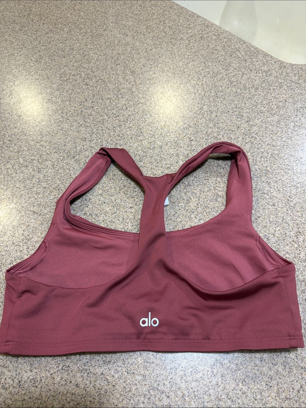 ALO Yoga Mauve sports bra